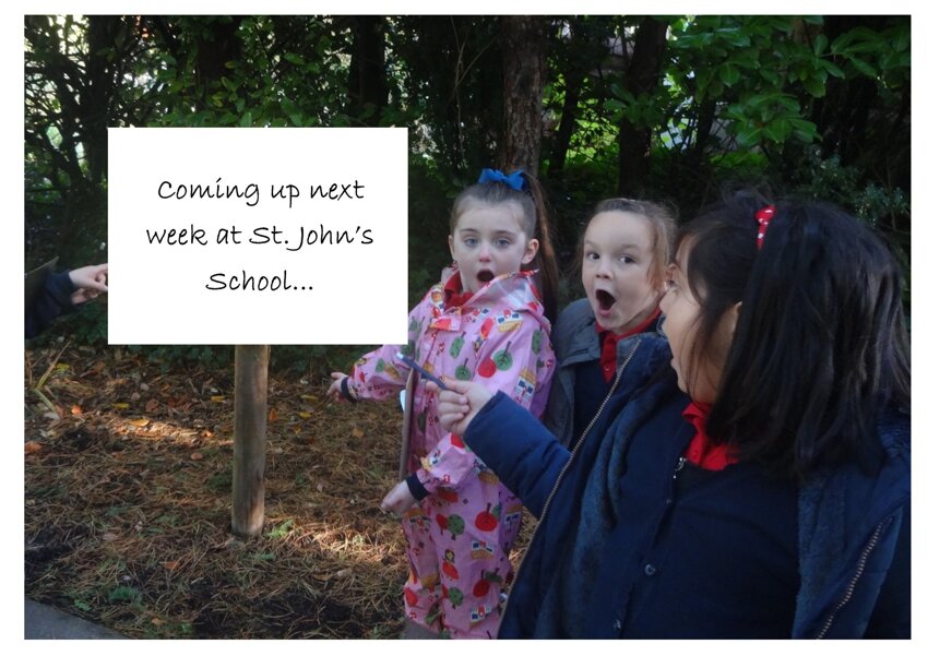 Image of Coming up next week (15/04/24) at St. John's C of E Primary School...