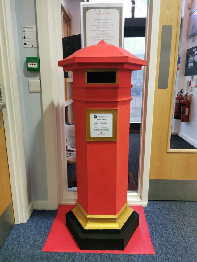 Image of St. John's Christmas Post Box